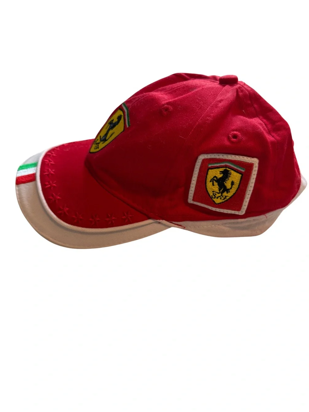 Vintage Kids Scuderia Ferrari Adjustable Baseball Cap OS